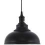 HMVPL Farmhouse Pendant Lighting Fixtures, Black Hanging Chandelier Lights Industrial Ceiling Lamp for Kitchen Island Dining Room Hallway Bedroom