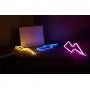 Blue LED Lightning Bolt neon Signs for Wall Decoration Battery and USB Operated Aesthetic Room Decor neon Sign neon Lights for Kids Room, Bar, Living Room, Christmas, Party, Wedding, Halloween