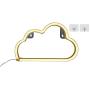 Warm White LED Cloud Night Light neon Signs for Wall Decoration Battery and USB Operated Aesthetic Room Decor neon Lights for Kids Room, Bar, Living Room, Christmas, Party, Wedding, Halloween