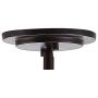 JONATHAN Y JYL7501A Ferme 16'' 3-Light Adjustable Iron Rustic Farmhouse LED Pendant, Cottage,Industrial Dimmable, for Dining, Living Room, Kitchen, Oil Rubbed Bronze/Brown