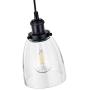 Passica Decor Mid-Century Modern 3 Light Kitchen Island Pendant Lighting Rustic Ceiling Chandelier Triple Heads Light fixtures for Foyer Dining Room Living Room Counterbar Craftsman Kitchen