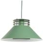 Pendant Light, Ceiling Hanging Pendant Lights, Umbrella Shade Vintage Classic Industrial Lamp Shade for Dining Room/Kitchen Island/Living Room(Green)