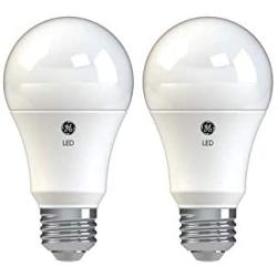 GE Basic LED Light Bulbs, 75-Watt Replacement, 2-Pack, Soft White, A19 LED Bulb, Medium Base