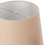 Oneach Table Lamp Set of 2 for Bedroom Rustic Bedside Table Desk Lamps for Living Room Study Office 24'' Minimalist Lamps Set Bronze