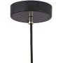 Maxax Round Farmhouse Chandelier 3 Light Indoor Ceiling Light Black&Gold Metal for Kitchen Island Living Room Dining Room Farmhouse