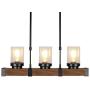 JHLBYL Modern Kitchen Island Pendant Lighting 3-Light Wooden and Metal Rustic Ceiling Light Fixture Island Light for Kitchen Dining Room Living Room Bedroom JHLBYL Modern Kitchen Island Pendant Lighting 3-Light Wooden and Metal Rustic Ceiling Light Fixture Island Light for Kitchen Dining Room Living Room Bedroom