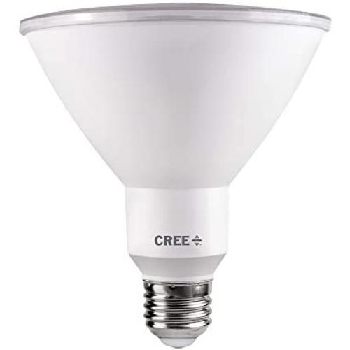 Cree Lighting TPAR38-1803040FH25-12DE26-1-E1 E26-1-E1 PAR38 Weatherproof Outdoor Flood Equivalent LED Bulb (Dimmable) 1500 lumens 3000K, Bright White 150W