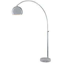 George Kovacs P053-077, Georges Reading Room, Arc Floor Lamp, Chrome