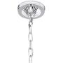 Essa Chrome Crystal Large Pendant Chandelier 35 1/2'' Wide Modern 23-Light Fixture for Dining Room House Foyer Kitchen Island Entryway Bedroom Living Room - Vienna Full Spectrum Essa Chrome Crystal Large Pendant Chandelier 35 1/2'' Wide Modern 23-Light Fixture for Dining Room House Foyer Kitchen Island Entryway Bedroom Living Room - Vienna Full Spectrum
