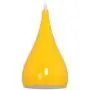 Art Deco Pendant Light E26/27 Base Pendant Light Shade Lamp Fixture Modern Ceiling Hanging Light Dining Room Light Black Metal Pendant Lamp Shades (60W, Lemon Yellow)