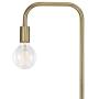 Globe Electric Holden 70'' Floor Lamp, Matte Brass, in-Line On/Off Foot Switch 67068