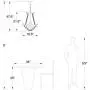 Zgear 6 Lights Luxury Modern/Contemporary Crystal Chandelier Ceiling Light Pendant Light for Dining Room, Living Room (6 Lights Pendant) Zgear 6 Lights Luxury Modern/Contemporary Crystal Chandelier Ceiling Light Pendant Light for Dining Room, Living Room (6 Lights Pendant)