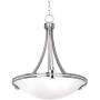 Possini Euro Deco Nickel 20'' Wide Pendant Light Possini Euro Deco Nickel 20'' Wide Pendant Light
