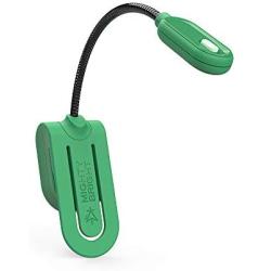 The Original Mighty Bright MiniFlex2 Book Light, Ultra Lightweight Reading Light, Portable Travel Light, 24 Hour Battery Life, Perfect for Kids, Bookworms, Reading in Bed (Green)