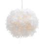 Feather Ceiling Pendant Light Shade Simple Nordic-Style Modern Sweet Romantic Chandelier Global Lampshade Floor Lamp Droplight for Living Room Bedroom Dining Room