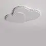 Gdrasuya10 110V Crystal Modern Heart-Shaped Design Ceiling Lamp, Crystal Flush Mount Ceiling Light for Living Room Bedroom, Cool White