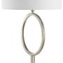 JONATHAN Y JYL1089C April 61'' Metal LED Floor Lamp Modern,Contemporary,Glam,Traditional for Bedrooms, Living Room, Office, Reading, 1 Light, Nickel