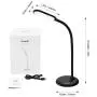 Cordless Lamp Battery Operated Gladle LED Desk Lamp, Rechargeable Table Light up to 100 hrs, dimmable Reading Lamp with 30min Timer, Gooseneck Touch Lamp, Low Battery Indicator Memory, 2700-6500K