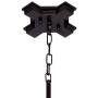 Sedona Dark Bronze Large Chandelier 32 1/2'' Wide Rustic Amber Gold Art Glass 9-Light Fixture for Dining Room House Foyer Kitchen Island Entryway Bedroom Living Room - Robert Louis Tiffany