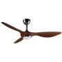 reiga 52-in Ceiling Fan with LED Light Kit Remote Control Modern Blades Noiseless Reversible Motor，6-speed, 3 color Temperature Switch (hand-painted)