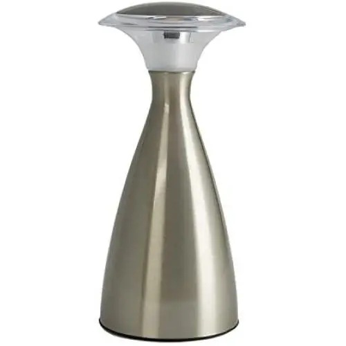 Light It! By Fulcrum, Lanterna LUX, Wireless 23-LED Touch Lamp, Battery Operated, Silver Light It! By Fulcrum, Lanterna LUX, Wireless 23-LED Touch Lamp, Battery Operated, Silver