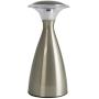 Light It! By Fulcrum, Lanterna LUX, Wireless 23-LED Touch Lamp, Battery Operated, Silver
