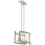 Kerr Wood Brushed Nickel Linear Pendant Chandelier 32 3/4'' Wide Modern Farmhouse 5-Light Fixture for Kitchen Island Dining Room - Possini Euro Design