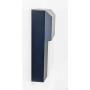 CORAMDEO Commercial & Residential Outdoor Sconce Wall Pack Light Fixture, Wet Location, Built in LED Gives 100W of Light 1000 Lumens from 12W of Power, Black Cast Aluminum with White PC Lens