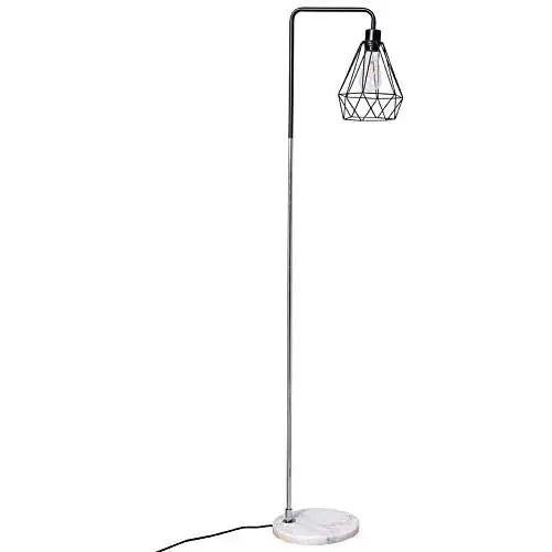 Floor Lamp LED Lights Modern Standing Industrial Standard Torchiere Floor Lamps Geometric Light Shade Lounge Lighting for Bedrooms, Living Room, Office Uplight, Reading - 360 Lighting (Grey) Floor Lamp LED Lights Modern Standing Industrial Standard Torchiere Floor Lamps Geometric Light Shade Lounge Lighting for Bedrooms, Living Room, Office Uplight, Reading - 360 Lighting (Grey)