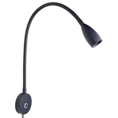 acegoo Dimmable Reading Light Gooseneck LED Task Light Minimalist Directional Light Light Headboard / Wall Surface Mount Matte Black