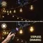 SUNTHIN 360W Outdoor Dimmer for String Lights, Wireless RF Smart Plug-in Dimmer Switch, Multifunctional Dimmer for Dimmable LED String Lights and Incandescent String Lights
