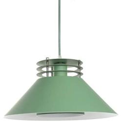 Pendant Light, Ceiling Hanging Pendant Lights, Umbrella Shade Vintage Classic Industrial Lamp Shade for Dining Room/Kitchen Island/Living Room(Green)