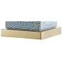 JONATHAN Y JYL3044A Catherine 22'' Ceramic/Metal Ginger Jar LED Lamp Contemporary,Transitional for Bedroom, Living Room, Office, College Dorm, Coffee Table, Bookcase, Blue/White