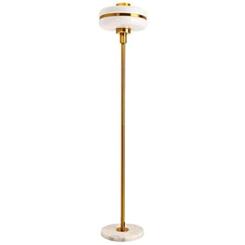liushop Floor Lamps 59.1'' Metal LED Floor Lamp Contemporary for Bedrooms, Living Room, Office, Reading, Gold Standing Light