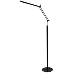 Cocoweb High Powered, dimmable, LED Floor Lamp - Fled-GPS (Satin Nickel)