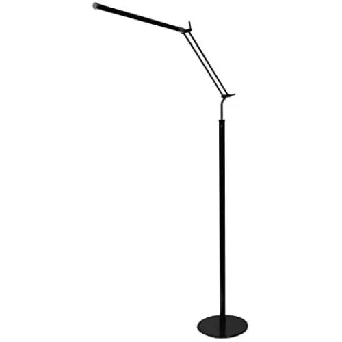 Cocoweb High Powered, dimmable, LED Floor Lamp - Fled-GPS (Satin Nickel)