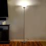 Brightech Sky Dome - Very Bright LED Torchiere Floor Lamp for Living Rooms & Offices– Dimmable Modern Standing Lamp – Tall Pole Light for Bedrooms – LED Bulb Included - Platinum Silver Brightech Sky Dome - Very Bright LED Torchiere Floor Lamp for Living Rooms & Offices– Dimmable Modern Standing Lamp – Tall Pole Light for Bedrooms – LED Bulb Included - Platinum Silver