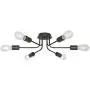TULUCE 6 Light Sputnik Chandelier Oil Rubbed Bronze Ceiling Light Semi Flush Mount Light Ceiling for Kitchen Dining Room Living Room Foyer