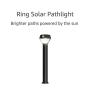 Ring Solar Pathlight -- Outdoor Motion-Sensor Security Light, Black (Ring Bridge required)