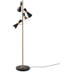 LQBDJPYS Modern Style Living Room Reading Bedroom Study Office Metal Standing Light, Four Light Tree Floor Lamp Decoration Light