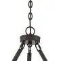 Parkham Dark Bronze Wagon Wheel Chandelier 33'' Wide Modern Farmhouse Rustic 6-Light Fixture for Dining Room House Foyer Kitchen Island Entryway Bedroom - Franklin Iron Works