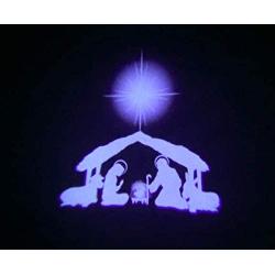 Nativity Light Christian Themed Water-Resistant Indoor Outdoor Projector for Christmas Outdoor Lighting