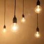 LAMPUNDIT 16-Light Chandelier, Adjustable DIY Ceiling Spider Pendant Lighting, Industrial Hanging Light Fixture (Each with 6ft Wire)