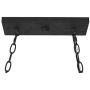 LOG BARN Kitchen Light Fixtures, Farmhouse Chandelier for Kitchen Island in Rustic Faux Wood with Black Wires, 5-Light Pendant Lighting for Dining Room