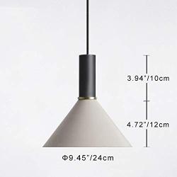 ANYE H-Type Track Light Pendants 3.2ft Cord Macaron Color Matching Cafe Lights Loft Style Simple Metal Ceiling Lamp for Dining Room Cafe Restaurant Bulbs Not Included