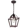 Infront Hanging Lights 1Light Farmhouse Chandelier Oil Rubbed Bronze Finish Pendant Kitchen Lighting Dining Room Lighting Fixtures Hanging Lamp Semi Flush Mount Ceiling Lights