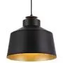 WINGBO Black Industrial 1 Bulb Pendant Light Farmhouse Metal Hanging Barn Pendant Lighting with Lid Shade, Adjustable Length Hanging Dining Light Fixture for Kitchen, Bar, Entryway, Dining Room