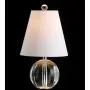 JONATHAN Y JYL2079A Goddard 16'' Crystal Ball/Metal LED Lamp Glam,Transitional,Traditional for Bedroom, Living Room, Office, College Dorm, Coffee Table, Bookcase, Clear