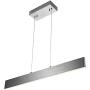 JONATHAN Y JYL7018A Draper 32'' Dimmable Adjustable Integrated LED Metal Linear Pendant Minimalistic,Modern,Contemporary for Dining, Living Room, Kitchen, Commercial Office, Brushed Aluminum