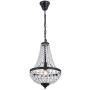 Pendant Lights Crystal Pendant Chandelier Lighting LED Ceiling Light Fixture Lamp Dining Room Bathroom Bedroom Livingroom 1E26 Bulbs Required H18 in X D12 in